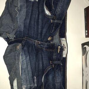Hollister jean shorts